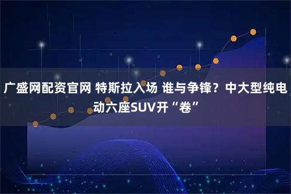 广盛网配资官网 特斯拉入场 谁与争锋？中大型纯电动六座SUV开“卷”
